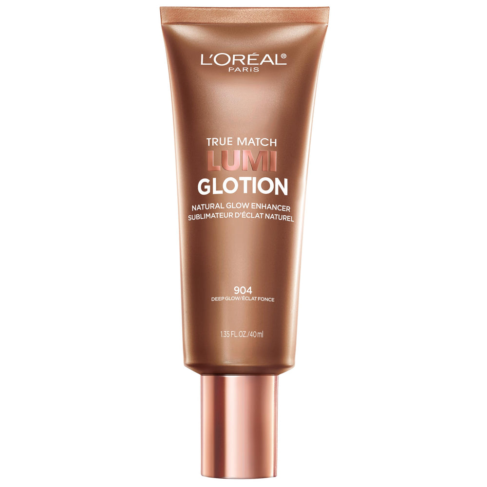 MAYBELLINE Lumi Glotion visuel: visage et corps, éclat naturel et hydratation durable.