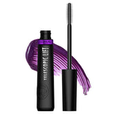 MAYBELLINE Telescopic Lift mascara galactique violet, lift instantané et longueur visible.