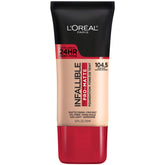 Maybelline Pro-Matte fond teint Beige clair dévoile son flacon pour une teinte naturelle et durable.