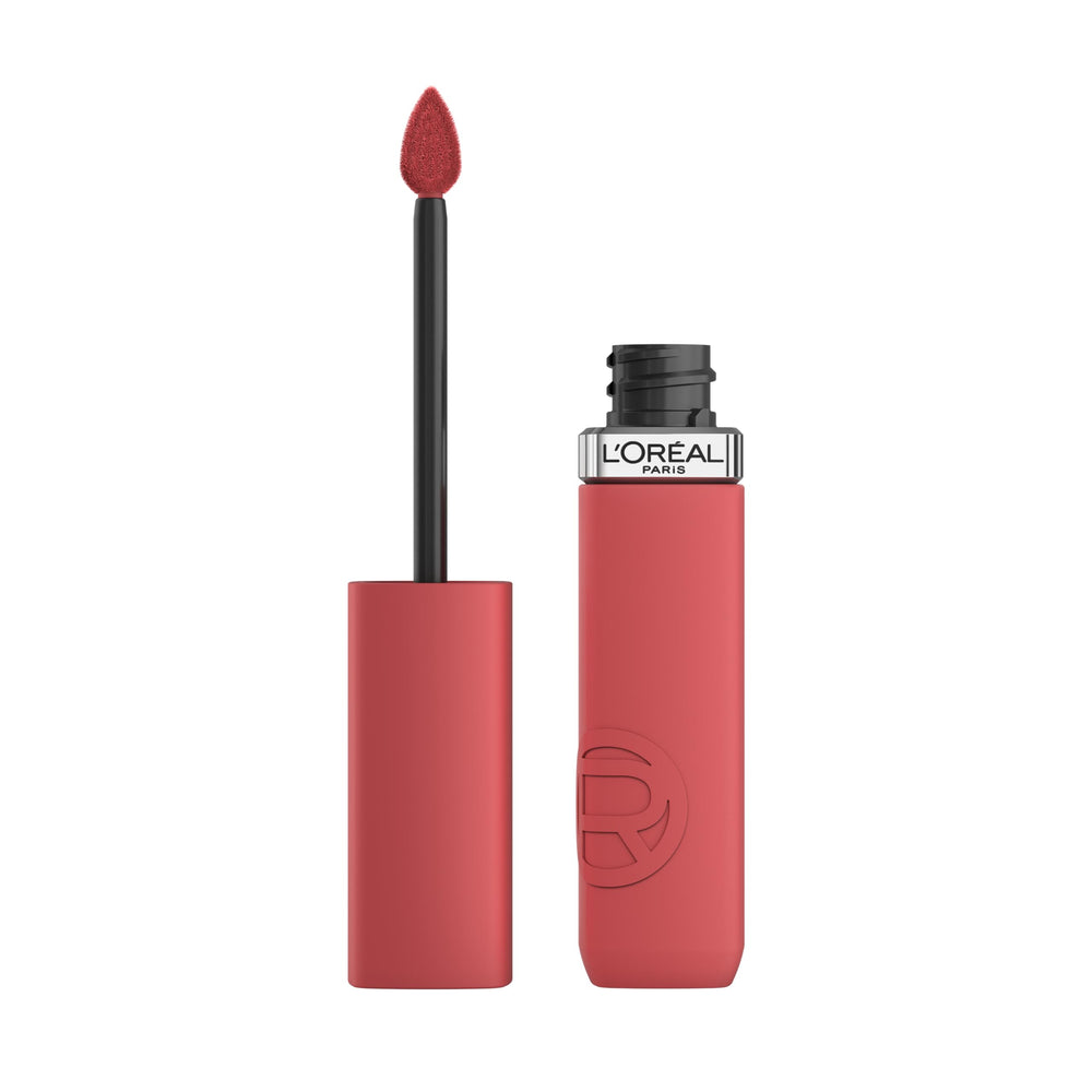 MAYBELLINE rouge liquide matte résistance Shopping Spree 230, couleur audacieuse et longue tenue.