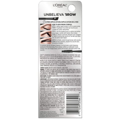 Sourcils longue tenue 48 heures grâce au gel Maybelline