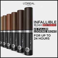 Maybelline Sourcils Mascara, application facile pour un fini net.