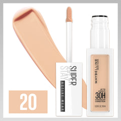 Maybelline correcteur fini mat naturel pour un teint frais.