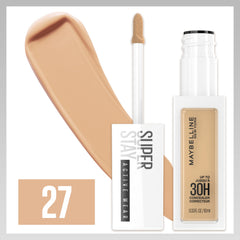 Tenue jusqu’à 30 heures du correcteur Maybelline pour rester net toute la journée