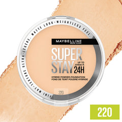 Gamme de 16 teintes Maybelline Super Stay pour toutes les carnations.