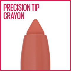 Maybelline Super Stay Ink Crayon — longue tenue sans bavure sur les lèvres.