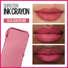 Maybelline Super Stay Ink Crayon – tenue-8h: couleur durable sans retouches