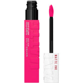 Maybelline Super Stay Matte Ink Romantic, application précise pour des contours nets et longue tenue.
