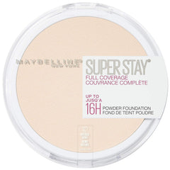 Maybelline Super Stay poudre fond teint ivoire naturel, tenue longue durée.