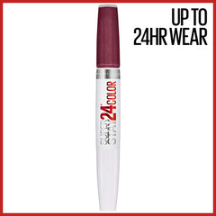 Maybelline Super Stay 24 – étape 1 teinte longue tenue sur les lèvres