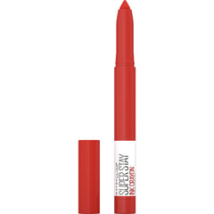 Maybelline SuperStay Ink Crayon Matte – aperçu emballage, couleur longue tenue.