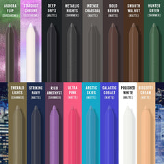Maybelline TattooStudio crayon yeux – échantillon teinte crème révèle les pigments riches.
