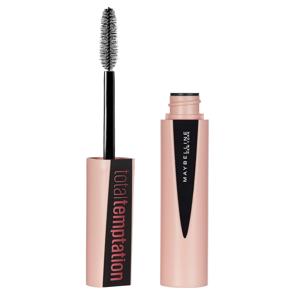 Maybelline Total Temptation, brosse sculptante pour volume maîtrisé et cils séparés.