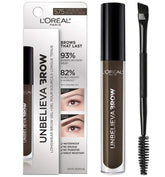 Maybelline Unbelieva-Brow gel teinté brun foncé avec brosse précise pour sourcils définis