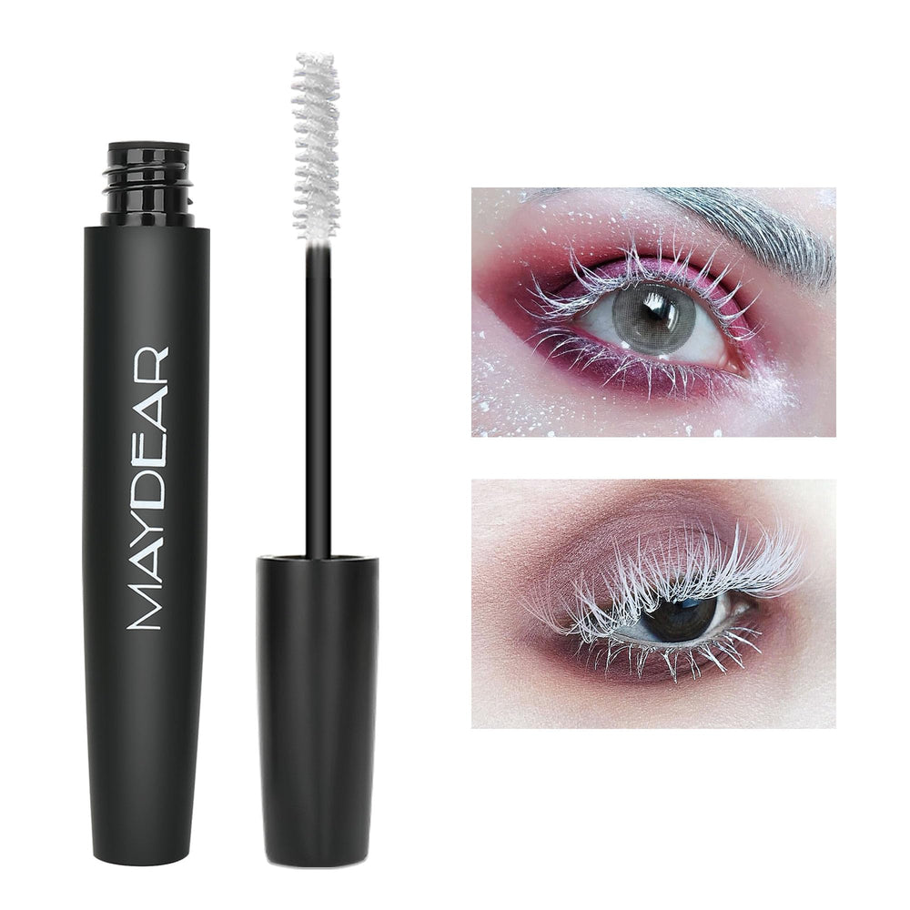 Maydear Mascara Blanc: volume instantané pour des cils plus fournis et définis