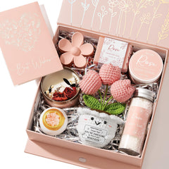 Mayicivo ensemble spa femmes rose: moment zen et soin personnel.