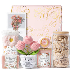 MAYICIVO tulipe crochet positif, cadeau réconfortant et ludique pour quelqu'un de spécial