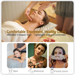 Mayoken serviettes microfibre ultra-douces et absorbantes pour dermaplanage.