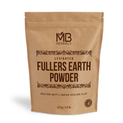 MB Herbals Fullers Earth, poudre ultra fine pour purifier et matifier la peau.