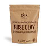 MB Herbals Rose Clay : le bocal rose purifie la peau en douceur.