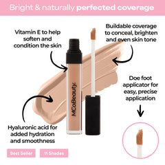 Teinte 3-lumiere-beige du concealer MCoBeauty uniformisant le teint.