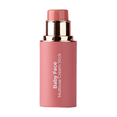 MCoBeauty Baby Face Stick démonstration teinte 2-en-1 sur lèvres et joues.