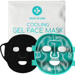 Medi Grade masque gel facial refroidissant pour atténuer visuellement les poches et les cernes.