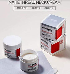 Soin ciblé décolleté MEDI-PEEL Naite Thread Neck Cream pour une peau plus ferme.