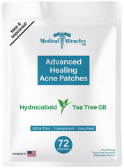 Patch hydrocolloïde Medical Miracles pour acné: absorption ciblée et soin apaisant