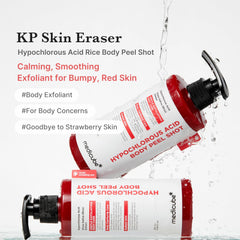 Medicube Body Peel Shot – sérum exfoliant doux pour éliminer les impuretés en douceur.