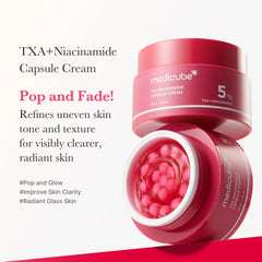 Medicube Capsule Cream gel fondant pour une hydratation légère et rapide.