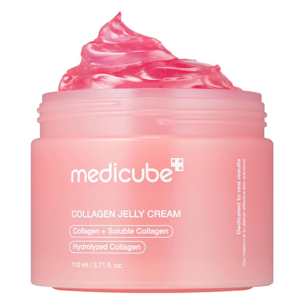 Medicube Crème Gelée Collagène, bouteille prête pour hydratation et soin quotidien.