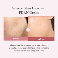 medicube crème Salmon DNA PDRN effet éclat-verre coréen, peau lumineuse et uniforme.