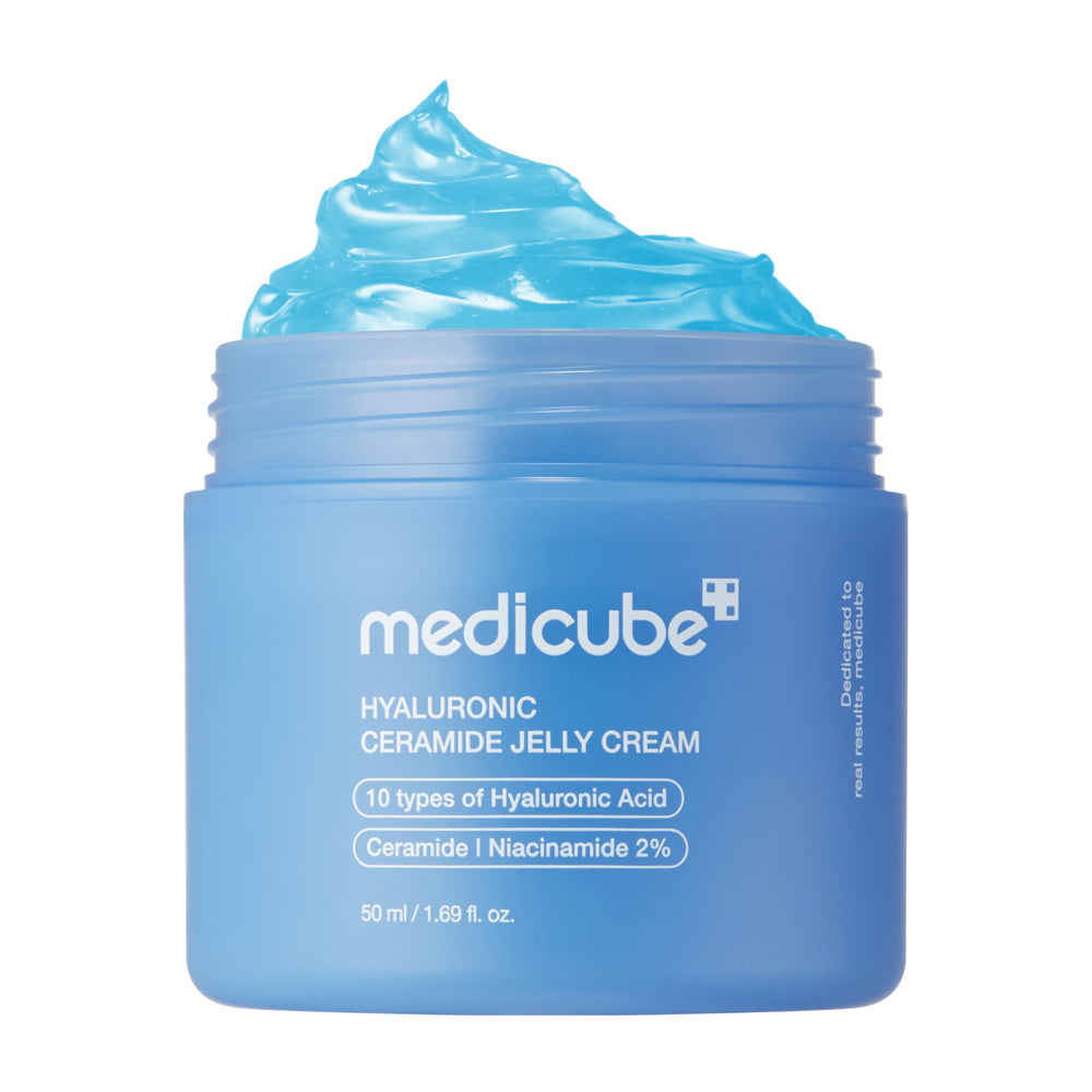 medicube Jelly Cream acide hyaluronique flacon — hydratation longue durée pour la peau