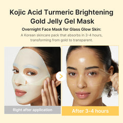 Changement de couleur du gel Medicube indiquant absorption optimale