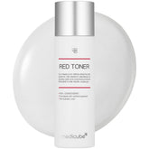 Medicube Red Toner 2.0 bottle front for gentle acne-prone care.