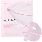 Medicube saumon PDRN rose : gel-masque hydratant pour éclat nocturne.