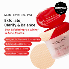 medicube tampons panthenol apaisant: apaise irritations et rougeurs quotidiennes