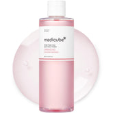 Medicube Tonique PDRN Salmon DNA, flacon clair, hydratation légère et revitalisante.
