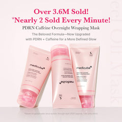 Medicube Wrapping Mask Film-Lumineux Rose : peau lumineuse et éclat discret au matin