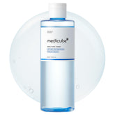 Medicube Zero Pore Toner — bouteille bleue, hydratation légère et soin des pores.