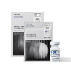 Mediheal Ampoule Spicule Collagène 1000ppm améliore l’absorption.