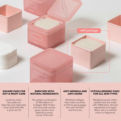 Mediheal collagene-ampoule pad application ciblée sur le visage