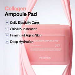 Mediheal disques coton anti-rides ciblent les zones délicates autour des yeux et des lèvres.