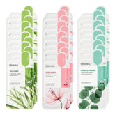 Mediheal HERO – coffret 30 masques collagene-arbre-a-the-madecassoside, hydratation et apaisement.