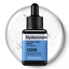 Mediheal Hyaluronate Hydrate Dewy Serum bottle for lasting hydration