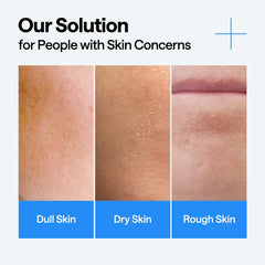 Face with radiant glow after applying Mediheal serum