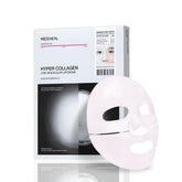 Mediheal Hyper Collagen hydrogel mask with essence delivers hydration for smoother skin.