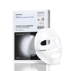 Mediheal Hyper Hyaluronate: conditionnement du masque, hydratation en profondeur