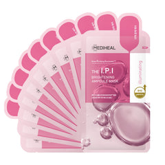 Masque hydrogel Mediheal pour une brillance et hydration durable.